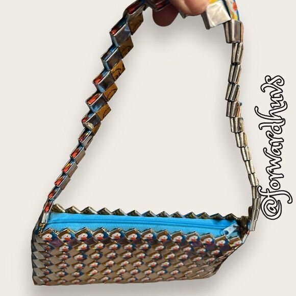 Recycled Candy Wrapper Purse from Mexico - Picture 9 of 10